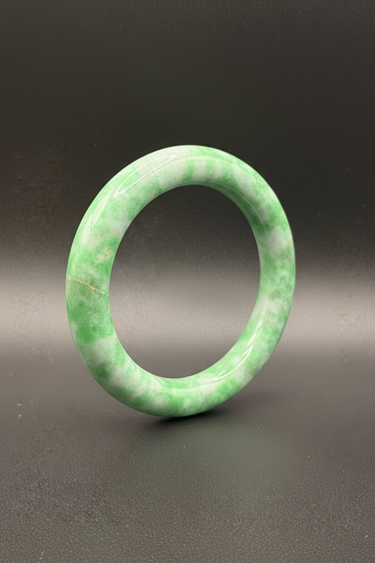 Green Jadeite Bangle 