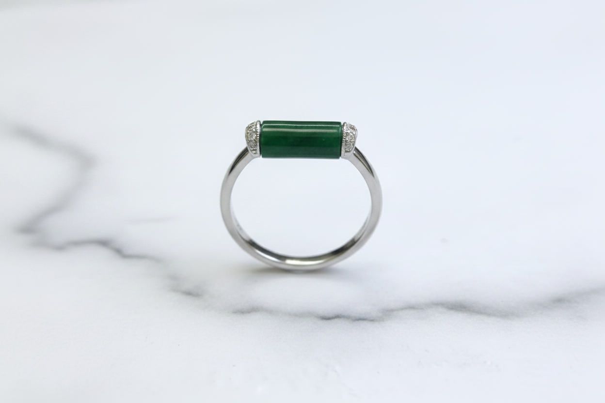 Jade Ring - Top Down Angle
