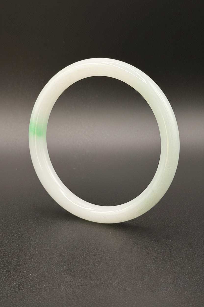 White jade bangle